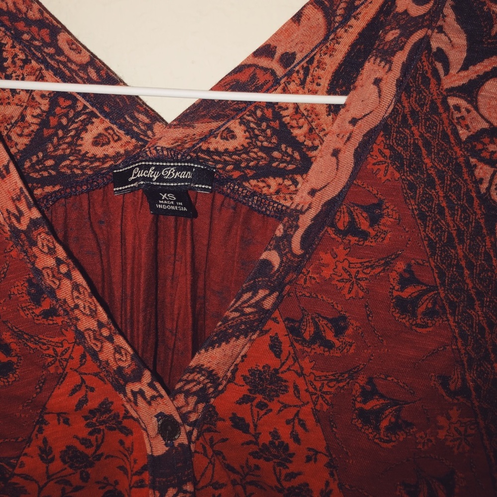 Lucky Brand Floral Shirt